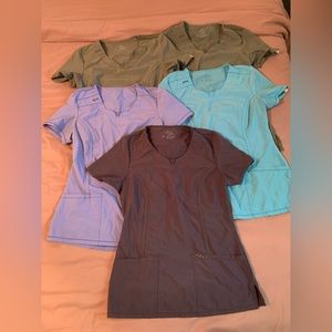 cherokee infinity scrub tops